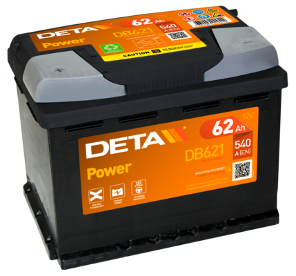 Стартов акумулатор DETA
