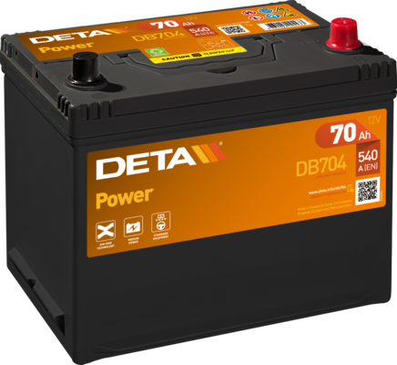 Стартов акумулатор DETA