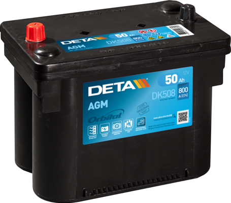 Стартов акумулатор DETA