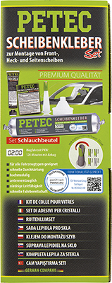 Лепило за стъкла PETEC