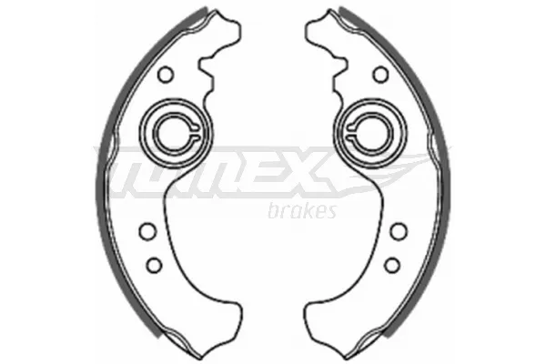 Комплект спирачна челюст TOMEX Brakes