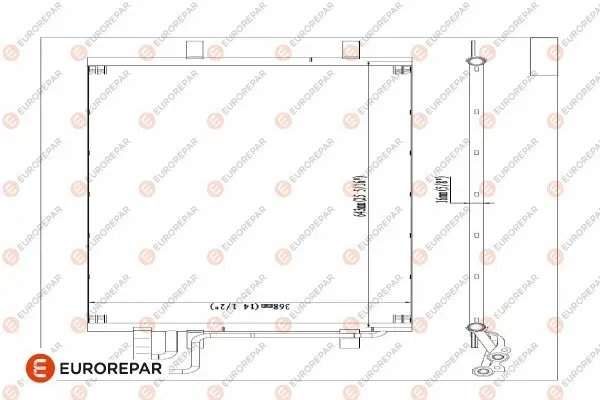кондензатор, климатизация EUROREPAR           