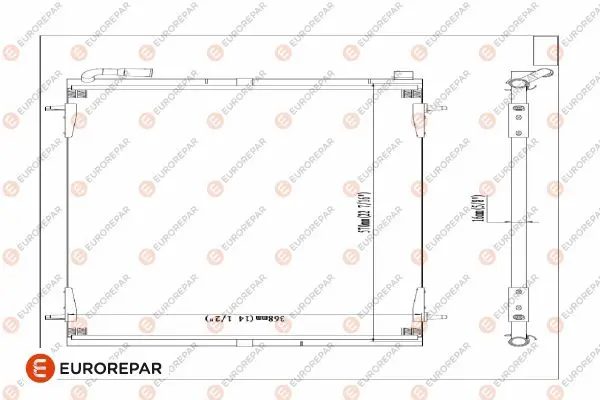 кондензатор, климатизация EUROREPAR           