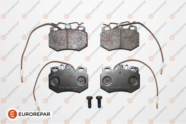 комплект спирачно феродо, дискови спирачки EUROREPAR           