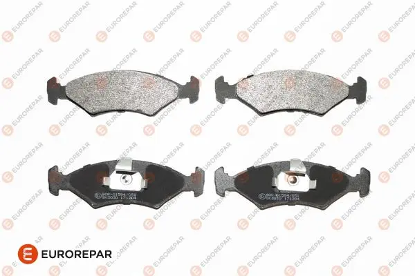 комплект спирачно феродо, дискови спирачки EUROREPAR           