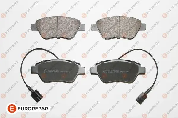комплект спирачно феродо, дискови спирачки EUROREPAR           