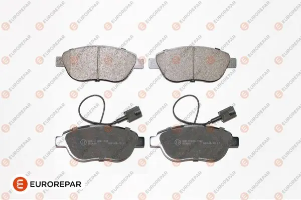 Комплект спирачно феродо, дискови спирачки EUROREPAR