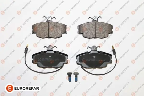 комплект спирачно феродо, дискови спирачки EUROREPAR           