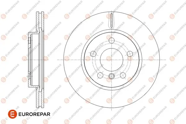 спирачен диск EUROREPAR           