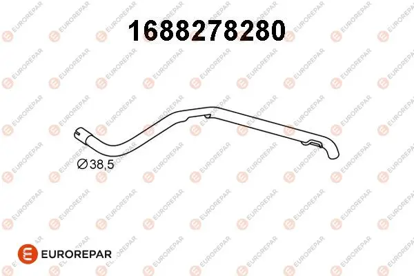 изпускателна тръба EUROREPAR           