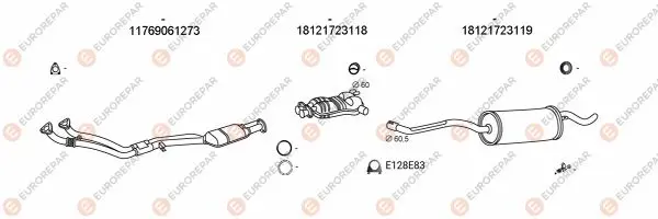 Изпускателна система EUROREPAR           