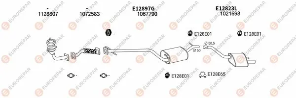 Изпускателна система EUROREPAR           