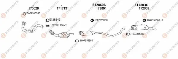 Изпускателна система EUROREPAR           