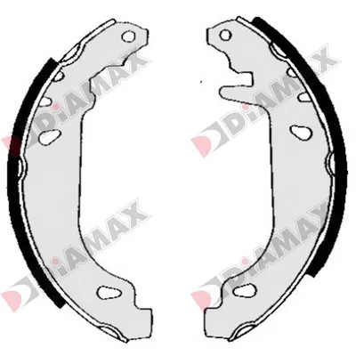 комплект спирачна челюст DIAMAX              