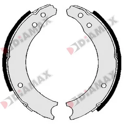 комплект спирачна челюст DIAMAX              
