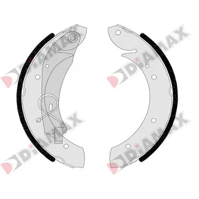 комплект спирачна челюст DIAMAX              