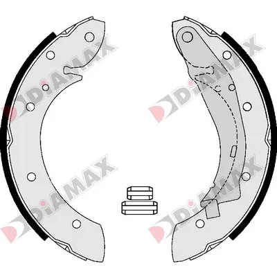комплект спирачна челюст DIAMAX              