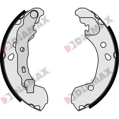 комплект спирачна челюст DIAMAX              