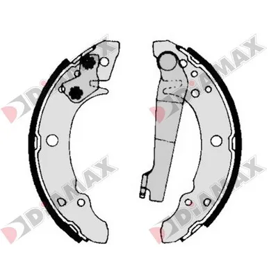комплект спирачна челюст DIAMAX              