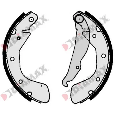 комплект спирачна челюст DIAMAX              