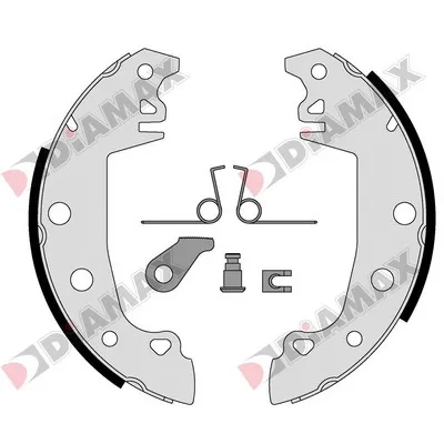 комплект спирачна челюст DIAMAX              