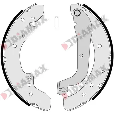 комплект спирачна челюст DIAMAX              
