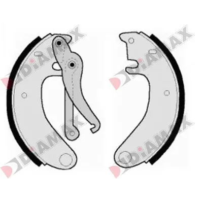 комплект спирачна челюст DIAMAX              