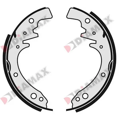 комплект спирачна челюст DIAMAX              