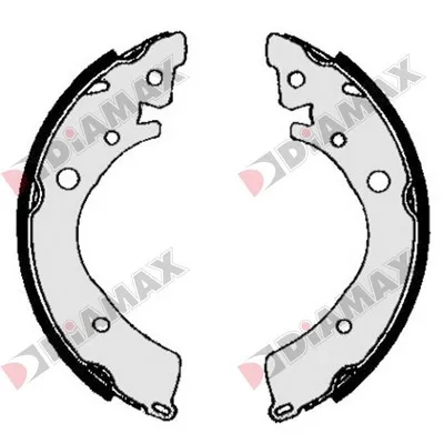 комплект спирачна челюст DIAMAX              