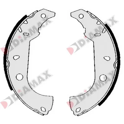комплект спирачна челюст DIAMAX              