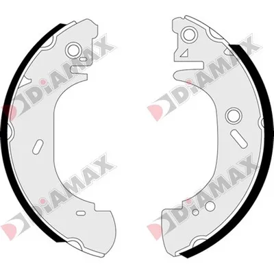 комплект спирачна челюст DIAMAX              