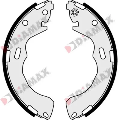 комплект спирачна челюст DIAMAX              