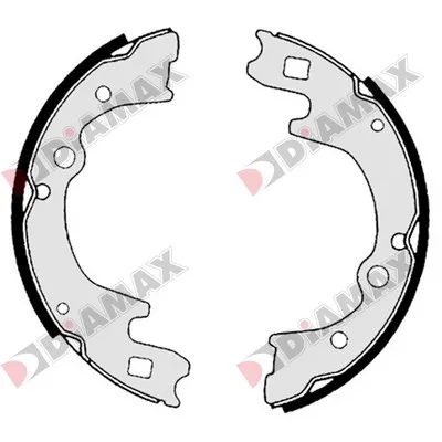 комплект спирачна челюст DIAMAX              