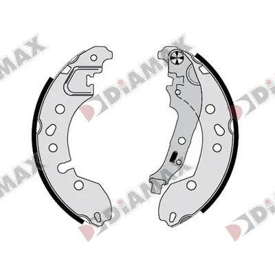 комплект спирачна челюст DIAMAX              