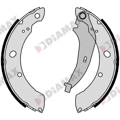 комплект спирачна челюст DIAMAX              