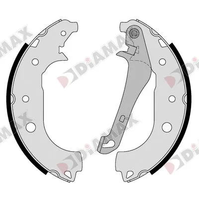 комплект спирачна челюст DIAMAX              