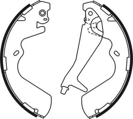 комплект спирачна челюст ABE                 