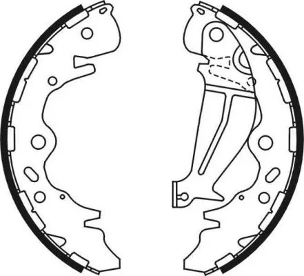 комплект спирачна челюст ABE                 