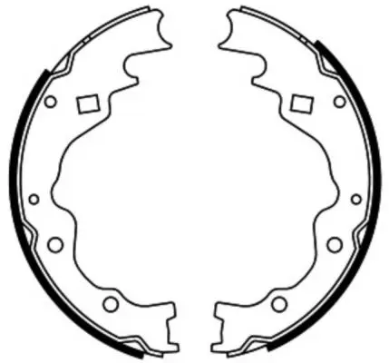 комплект спирачна челюст ABE                 