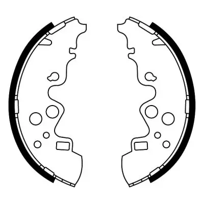 комплект спирачна челюст ABE                 