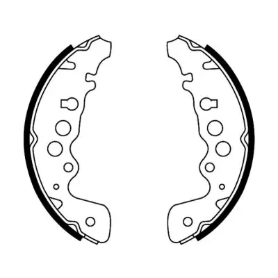 комплект спирачна челюст ABE                 