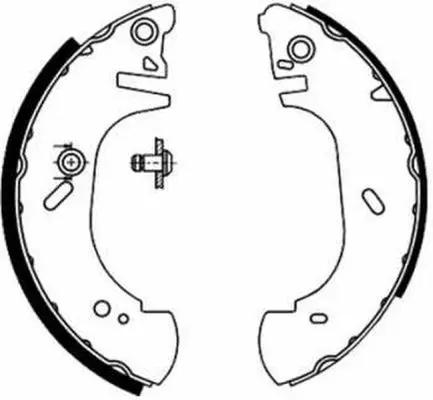 комплект спирачна челюст ABE                 