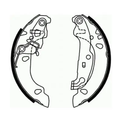 комплект спирачна челюст ABE                 