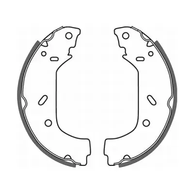 комплект спирачна челюст ABE                 