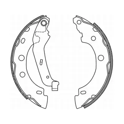 комплект спирачна челюст ABE                 