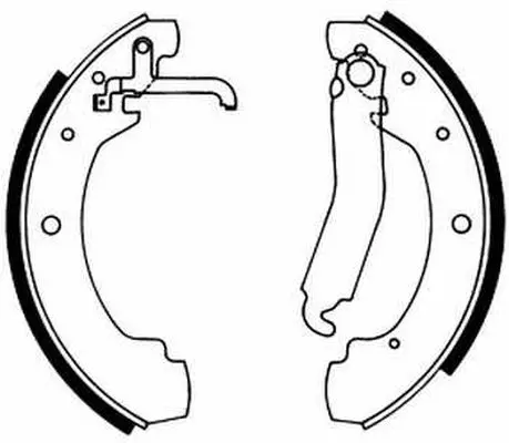 комплект спирачна челюст ABE                 
