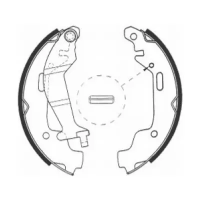 комплект спирачна челюст ABE                 