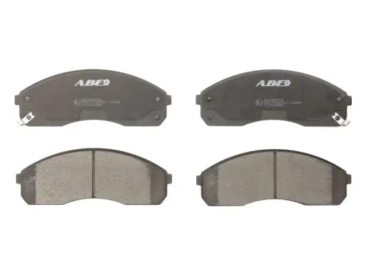 комплект спирачно феродо, дискови спирачки ABE                 