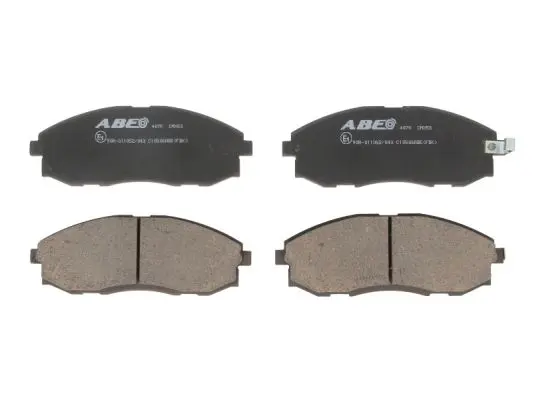 комплект спирачно феродо, дискови спирачки ABE                 