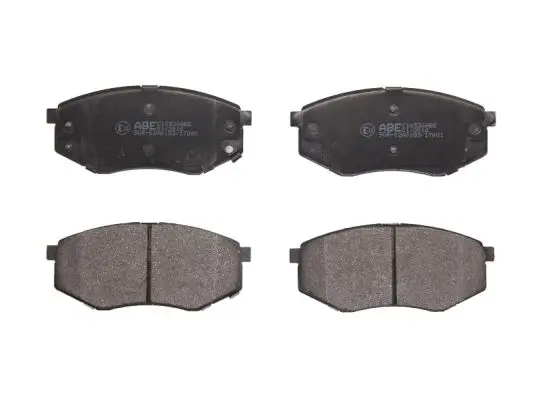 комплект спирачно феродо, дискови спирачки ABE                 